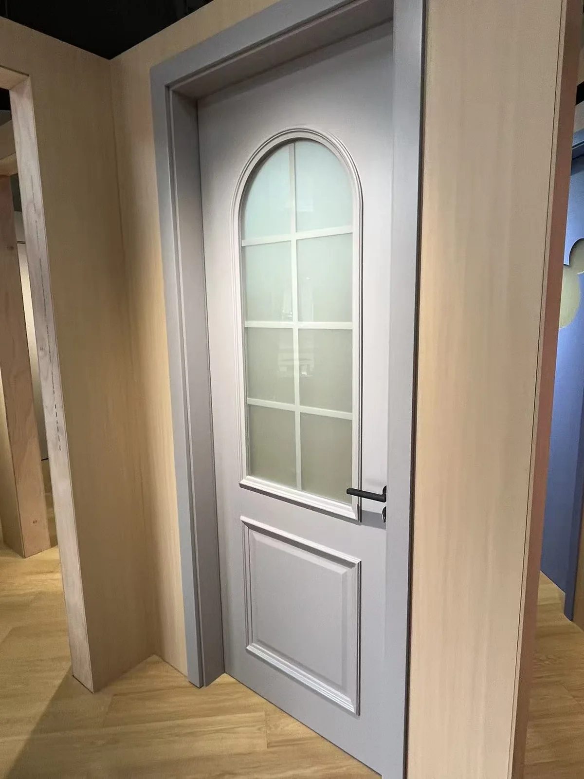 Glazed panel door design reference