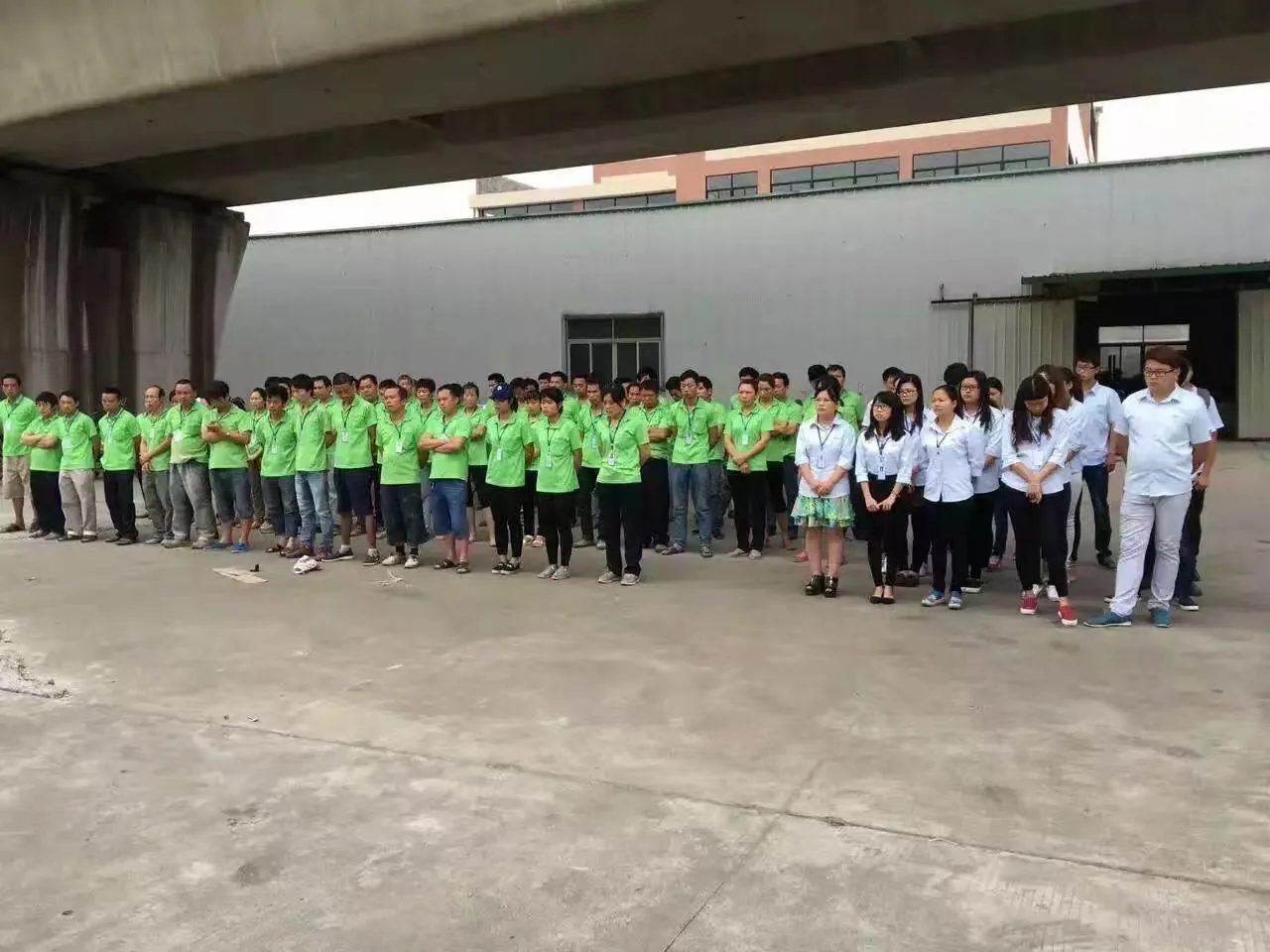 工厂团队历史合影